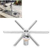 Darrahopens Home & Garden > Bathroom Accessories > Shower Accessories Stainless Steel Automatic Bar Glass Rinser High Pressure Faucet Head Rinser for Coffee Cup In Australia - Darrahopens