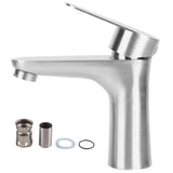 Darrahopens Home & Garden > Bathroom Accessories > Shower Accessories Stainless Steel Hot Cold Faucet Mixer Water Tap Sink Faucet with Single Handle for Bathroom Use In Australia - Darrahopens