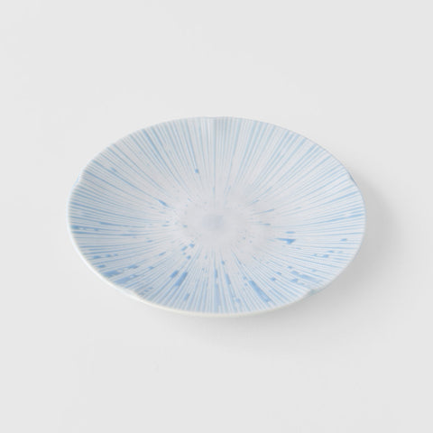 Darrahopens Home & Garden > Bathroom Accessories > Shower Accessories Tapas Plate 13cm Ice Blue Glaze