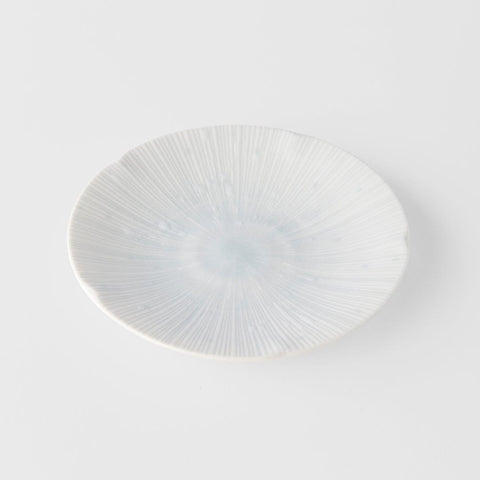 Darrahopens Home & Garden > Bathroom Accessories > Shower Accessories Tapas Plate 13cm Ice White Glaze
