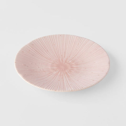 Darrahopens Home & Garden > Bathroom Accessories > Shower Accessories Tapas Plate 16.5 Ice Pink Glaze