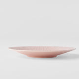 Darrahopens Home & Garden > Bathroom Accessories > Shower Accessories Tapas Plate 16.5 Ice Pink Glaze