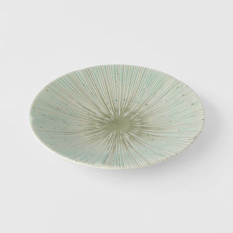 Darrahopens Home & Garden > Bathroom Accessories > Shower Accessories Tapas Plate 16.5cm Ice Green Glaze
