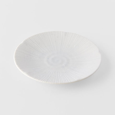 Darrahopens Home & Garden > Bathroom Accessories > Shower Accessories Tapas Plate 16.5cm Ice White Glaze