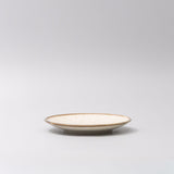 Darrahopens Home & Garden > Bathroom Accessories > Shower Accessories Tapas Plate 17cm Ivory Pearl Glaze