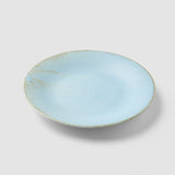 Darrahopens Home & Garden > Bathroom Accessories > Shower Accessories Tapas Plate 17cm Soda Blue Glaze