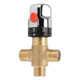 Darrahopens Home & Garden > Bathroom Accessories > Shower Accessories Thermostatic Mixing Valve Brass Shower Mixing Valve Hot and Cold Water Temperature Control Valve for Basin Bathroom In Australia - Darrahopens