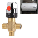 Darrahopens Home & Garden > Bathroom Accessories > Shower Accessories Thermostatic Mixing Valve Brass Shower Mixing Valve Hot and Cold Water Temperature Control Valve for Basin Bathroom In Australia - Darrahopens