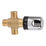 Darrahopens Home & Garden > Bathroom Accessories > Shower Accessories Thermostatic Mixing Valve Brass Shower Mixing Valve Hot and Cold Water Temperature Control Valve for Basin Bathroom In Australia - Darrahopens