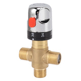 Darrahopens Home & Garden > Bathroom Accessories > Shower Accessories Thermostatic Mixing Valve Brass Shower Mixing Valve Hot and Cold Water Temperature Control Valve for Basin Bathroom In Australia - Darrahopens