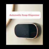 Darrahopens Home & Garden > Bathroom Accessories > Shower Accessories Upgraded Infrared Sensing, Extra-Large Battery for Extended Usage, Three-Level Foam Volume Adjustment, Ultra-Fine Foam Hand Soap Dispenser（black）