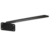 Darrahopens Home & Garden > Bathroom Accessories > Shower Accessories VEVOR Shelf Bracket, 21cmL x 10cmW x 4.5cmH 6 Pcs, Heavy Duty Floating Shelf Brackets, Brackets for Shelves, 5mm Thick Matte Black L Shelf Bracket,Steel Shelving Brackets with 72.6 kg Load Capacity