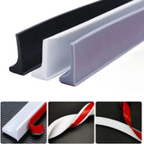 Darrahopens Home & Garden > Bathroom Accessories > Shower Accessories White Self-Adhesive Shower Threshold Water Barrier Strip 2m