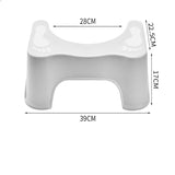 Darrahopens Home & Garden > Bathroom Accessories > Toilet & Bidet Accessories 1X Sit And Squat Squatty Potty Stool Non-Slip Toilet Stools Healthy