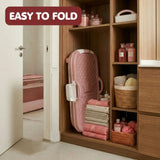 Darrahopens Home & Garden > Bathroom Accessories > Toilet & Bidet Accessories CARLA HOME Foldable Bathtub Adult - Collapsible Soaking Tub - Pink - Folding Bathub In Australia - Darrahopens