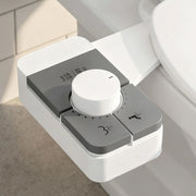 Darrahopens Home & Garden > Bathroom Accessories > Toilet & Bidet Accessories Cefito Non-Electric Ultra-Slim Bidet Attachment Detachable Bidet with Dual Nozzle Frontal & Rear Wash Adjustable Water Pressure Cold Water Toilet Bide