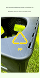 Darrahopens Home & Garden > Bathroom Accessories > Toilet & Bidet Accessories Gray Small size Portable Folding Toilet Stool - PP Material - 100kg Load Capacity, Compact & Lightweight, Odor-Resistant Design, for Camping, Road Trips, Outdoor Emergencies, Travel-Friendly Solution