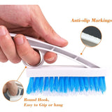 Darrahopens Home & Garden > Bathroom Accessories > Toilet Brushes & Holders 2 Pack Grout Scrub Brush - Stiff Nylon Bristle Scrub Brush For Bathtub, Shower - Floor Grout & Tile Cleaning Brush For