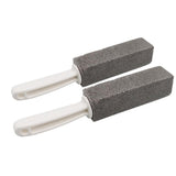 Darrahopens Home & Garden > Bathroom Accessories > Toilet Brushes & Holders 2X Toilet Bowl Brush Cleaning Pumice Stone Stains Bathtub Wand Tile Cleaner Tool