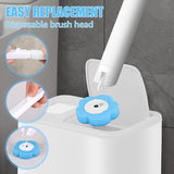Darrahopens Home & Garden > Bathroom Accessories > Toilet Brushes & Holders 36 Piece Toilet Brush Replacement Heads - With Cleaning Solution & Fragrance - 360° Deep Cleaning - For Hard-to-Reach Corners