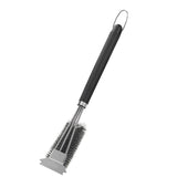 Darrahopens Home & Garden > Bathroom Accessories > Toilet Brushes & Holders Grill Brush and Scraper 18 Inch Stainless Steel Barbecue Cleaning Brush Wire Bri