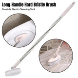 Darrahopens Home & Garden > Bathroom Accessories > Toilet Brushes & Holders Multifunctional Floor Brush Long Handle Cleaning Brush for Tiles and Home Use