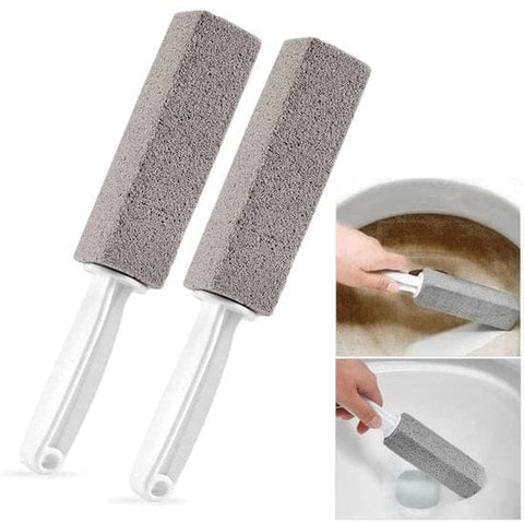 Darrahopens Home & Garden > Bathroom Accessories > Toilet Brushes & Holders Toilet brush - Pumice stone Toilet brush - Toilet bowl cleaner - Cleaning - 2-pack