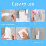 Darrahopens Home & Garden > Bathroom Accessories > Toilet Brushes & Holders Toilet Brush Set with 24 Replaceable Heads - 360° Cleaning & Pre-assembled Cleaning Solution - Includes Storage Station