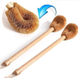 Darrahopens Home & Garden > Bathroom Accessories > Toilet Brushes & Holders Toilet brush with wooden handle - Toilet brush (2 pieces)