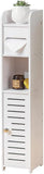 Darrahopens Home & Garden > Bathroom Accessories > Toilet Paper Holders CARLA HOME Slim Bathroom Cabinet with Toilet Paper Holder for Toilet or Laundry Room