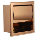 Darrahopens Home & Garden > Bathroom Accessories > Toilet Paper Holders Embedded Style Toilet Paper Holder Stainless Steel Paper Towel Holder Toilet Tissue Rack for Hotel Bathroom Rose Gold In Australia - Darrahopens