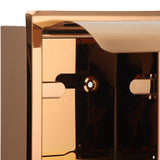 Darrahopens Home & Garden > Bathroom Accessories > Toilet Paper Holders Embedded Style Toilet Paper Holder Stainless Steel Paper Towel Holder Toilet Tissue Rack for Hotel Bathroom Rose Gold In Australia - Darrahopens