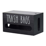 Darrahopens Home & Garden > Bathroom Accessories > Toilet Paper Holders Wooden Plastic Bag Storage Box Hanging Rubbish Bag Organizer Extractable Tissue