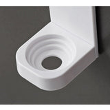 Darrahopens Home & Garden > Bathroom Accessories > Toothbrush Holders 2-pack - Wall-mounted toothbrush holder for electric toothbrushes White white