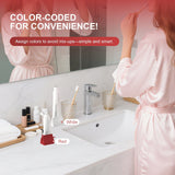 Darrahopens Home & Garden > Bathroom Accessories > Toothbrush Holders 2Pcs Toothpaste Rolling Dispensers Squeezer