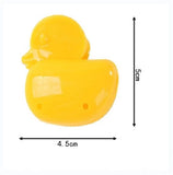 Darrahopens Home & Garden > Bathroom Accessories > Toothbrush Holders Set of 10 Toothbrush Holders - Portable Toothbrush Protectors - Clip-on Toothbrush Head Covers - Cute Duck Design