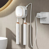 Darrahopens Home & Garden > Bathroom Accessories > Toothbrush Holders Smart UV Toothbrush Sterilizer Holder: No-Drilling Dual-Slot Storage, One-Button Sterilization Saves Space/black In Australia - Darrahopens