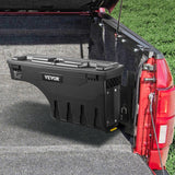 Darrahopens Home & Garden > Bathroom Accessories > Toothbrush Holders VEVOR Truck Bed Storage Box, Lockable Swing Case with Password Padlock, 6.6 Gal/25 L ABS Wheel Well Tool Box, Waterproof and Durable, Compatible with Ford F-150 2015-2021, Passenger Side