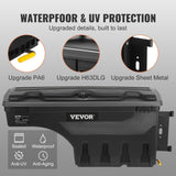 Darrahopens Home & Garden > Bathroom Accessories > Toothbrush Holders VEVOR Truck Bed Storage Box, Lockable Swing Case with Password Padlock, 6.6 Gal/25 L ABS Wheel Well Tool Box, Waterproof and Durable, Compatible with Ford F-150 2015-2021, Passenger Side