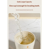 Darrahopens Home & Garden > Bathroom Accessories > Toothbrush Holders Wall-Mounted Toothbrush and Toothpaste Holder - Self-Draining Design, Easy Installation, Space-Saving, milky white (Single - One Normal Cup)