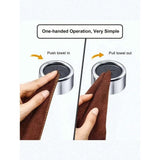 Darrahopens Home & Garden > Bathroom Accessories > Towel Racks & Holders 3-Pack Self-Adhesive Towel Holder – No-Drilling Wall Hook for Kitchen, Bathroom & Home In Australia - Darrahopens