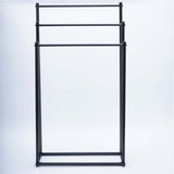 Darrahopens Home & Garden > Bathroom Accessories > Towel Racks & Holders 3 Tier Metal Towel Rack Freestanding Bathroom Organizer Rail