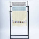 Darrahopens Home & Garden > Bathroom Accessories > Towel Racks & Holders 3 Tier Metal Towel Rack Freestanding Bathroom Organizer Rail