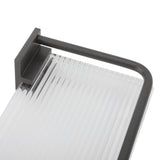 Darrahopens Home & Garden > Bathroom Accessories > Towel Racks & Holders 30cm Bathroom Wall Mounted Shelf Space Aluminum Acrylic Towel Rack Bathroom Storage Rack Grey In Australia - Darrahopens