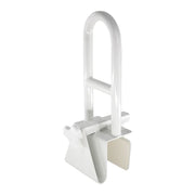 Darrahopens Home & Garden > Bathroom Accessories > Towel Racks & Holders Adjustable Bathtub Safety Rail Shower Grab Bar Handle, Stainless Steel, White
Adjustable Tub Grab Bars for Side