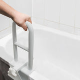 Darrahopens Home & Garden > Bathroom Accessories > Towel Racks & Holders Adjustable Bathtub Safety Rail Shower Grab Bar Handle, Stainless Steel, White
Adjustable Tub Grab Bars for Side