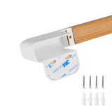 Darrahopens Home & Garden > Bathroom Accessories > Towel Racks & Holders Bamboo Wall Mounted Bathroom Towel Rail