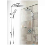 Darrahopens Home & Garden > Bathroom Accessories > Towel Racks & Holders Chrome Shower Panel 30x15mm With Sliding Adjustable Shower Holder In Australia - Darrahopens