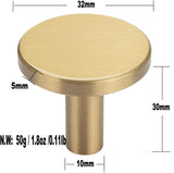 Darrahopens Home & Garden > Bathroom Accessories > Towel Racks & Holders Gold Brushed Brass Towel Hooks Set of 4, Compatible with Various Brands