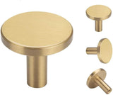 Darrahopens Home & Garden > Bathroom Accessories > Towel Racks & Holders Gold Brushed Brass Towel Hooks Set of 4, Compatible with Various Brands